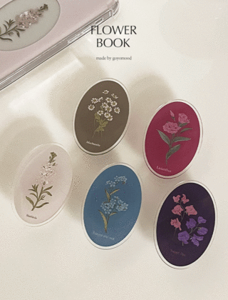 Flower Book Oval 핑거톡 5color